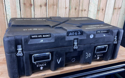 Pelican Hardigg Case 38”X24”X13”  Military Waterproof Footlocker W/ Foam