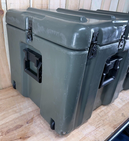 Pelican Hardigg Case 33X21X19" Green  Military Waterproof Storage Container