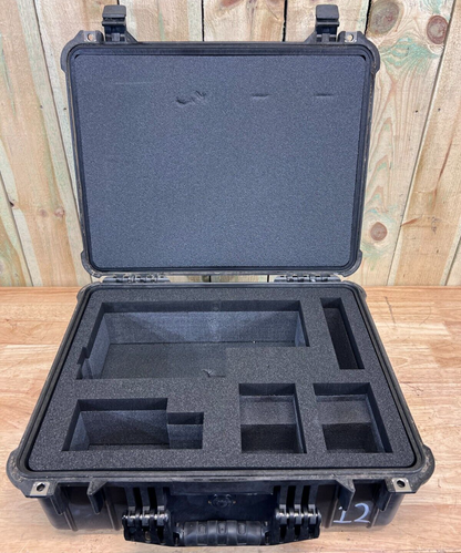 Pelican 1550 Protector Case Black Waterproof B/C Grade Free Shipping