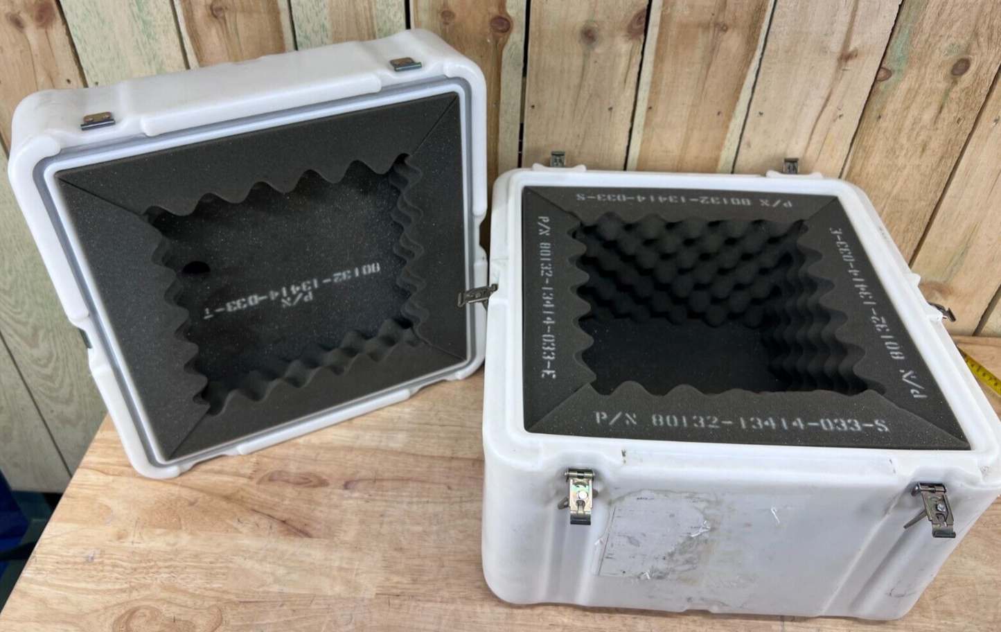 Pelican Hardigg Case 18.5"X18.5"X15.5" White Military Waterproof Storage
