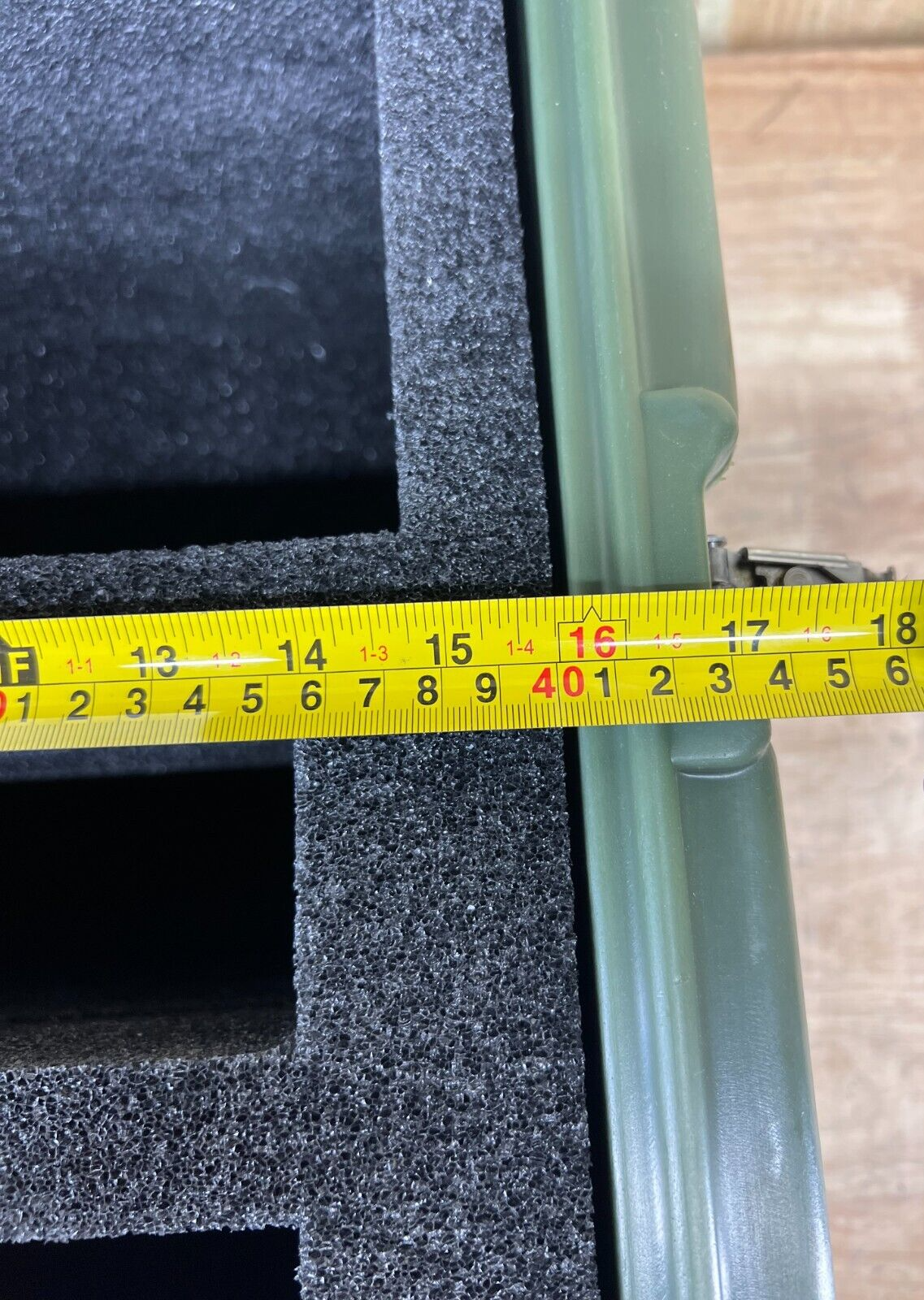 Pelican Hardigg Case 18.5"X18.5"X15.5" Green Military Waterproof Storage