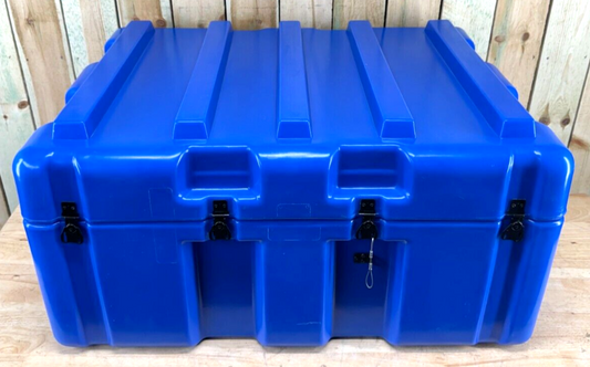 Blue Pelican Hardigg Case 37.5"27.5"19"  Military Waterproof Footlocker W/ Foam