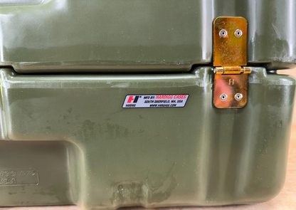 Pelican Hardigg Green Storage Case 29" X 19" X 12" Footlocker Brand New