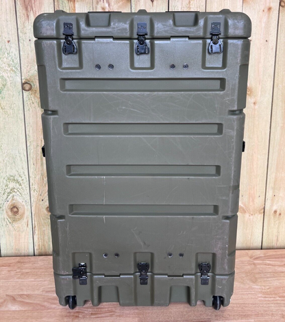 Military Surplus Server Rack 4U Case Waterproof OD Green Pelican ECS Storage