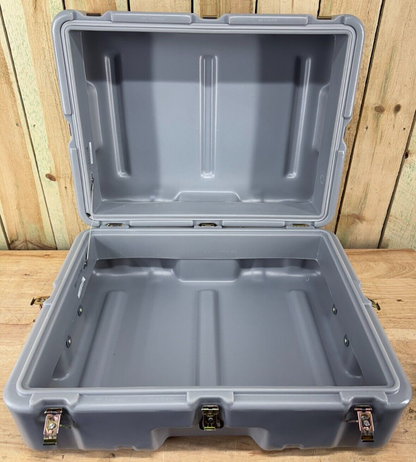Pelican Hardigg Grey Storage Case 29" X 19" X 12" Footlocker Brand New