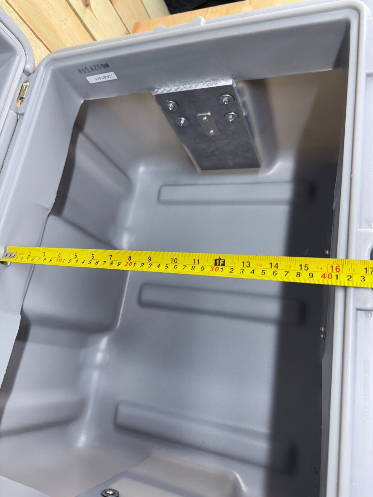 Grey Pelican Hardigg Case 25X19X19"  Military Waterproof Footlocker Storage Case