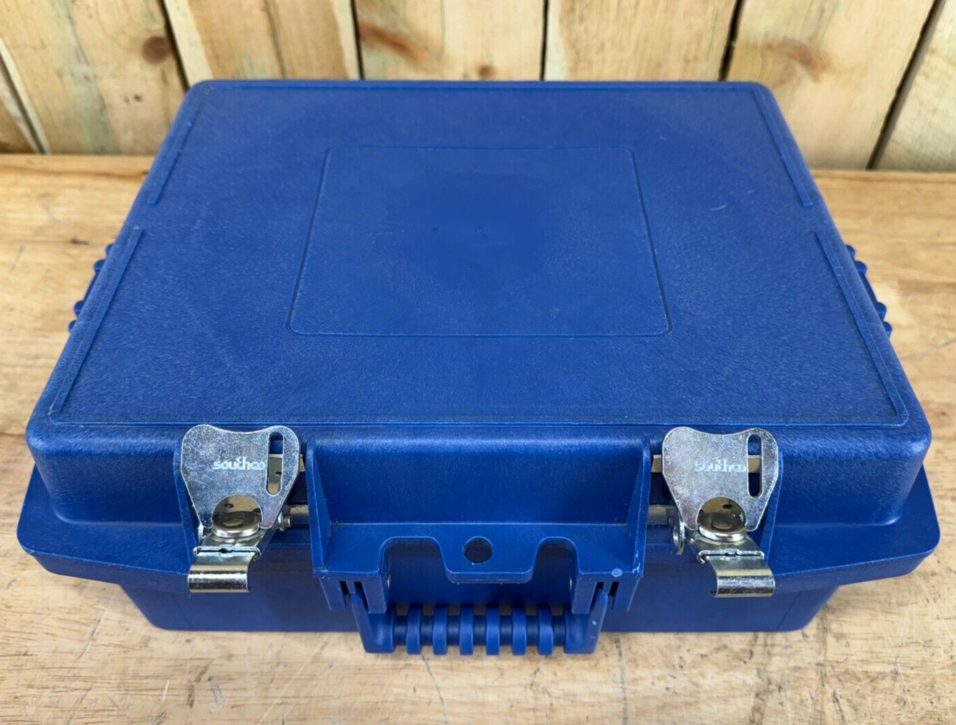 Blue Handheld Surplus Storage Case FlexPax 15.5X11.5X6 Military Grade A/B