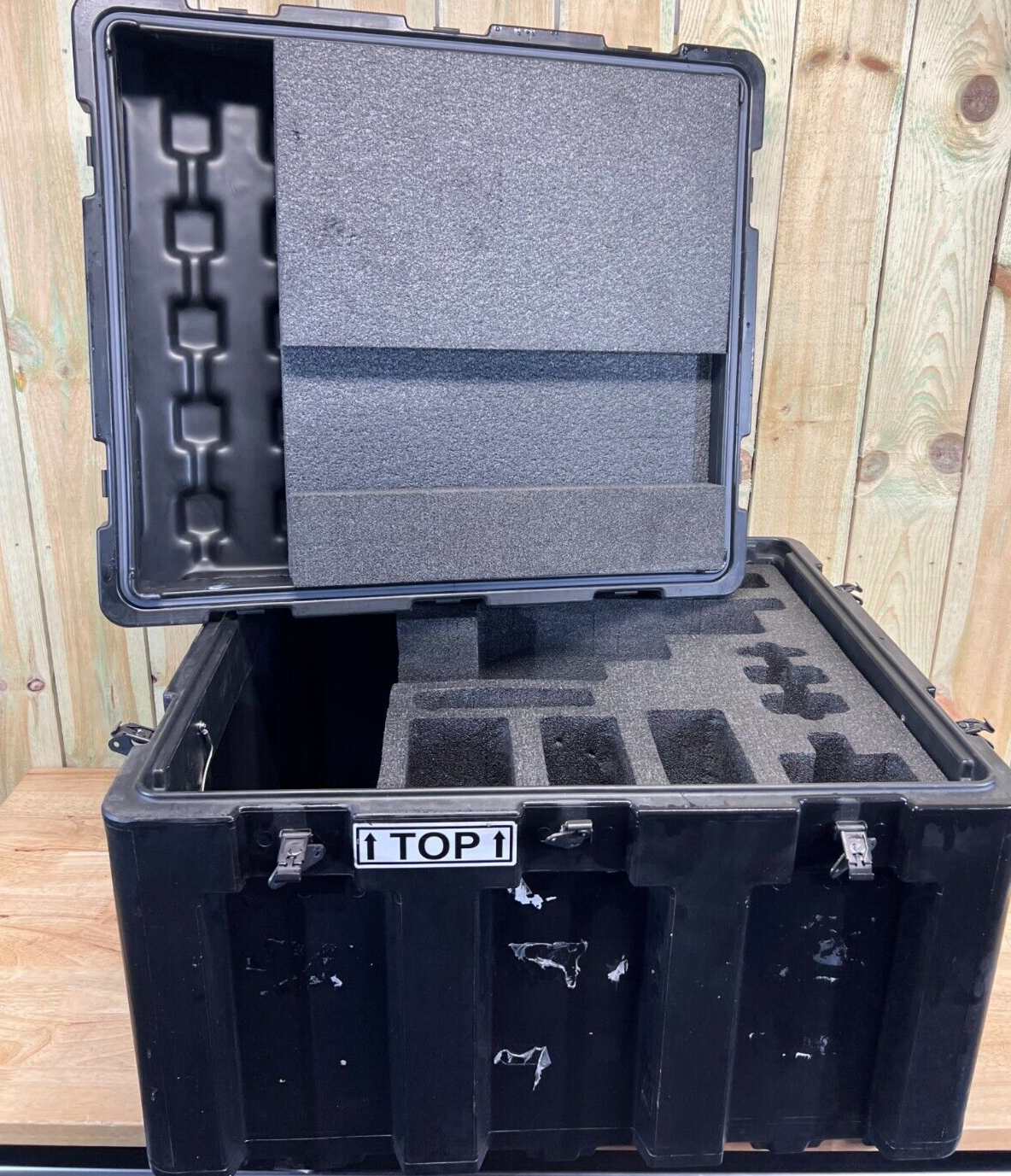 ECS Loadmaster Case 30x25x21 IN Military Surplus Transit  Black Grade AB