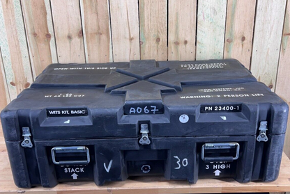 Pelican Hardigg Case 38”X24”X13”  Military Waterproof Footlocker W/ Foam