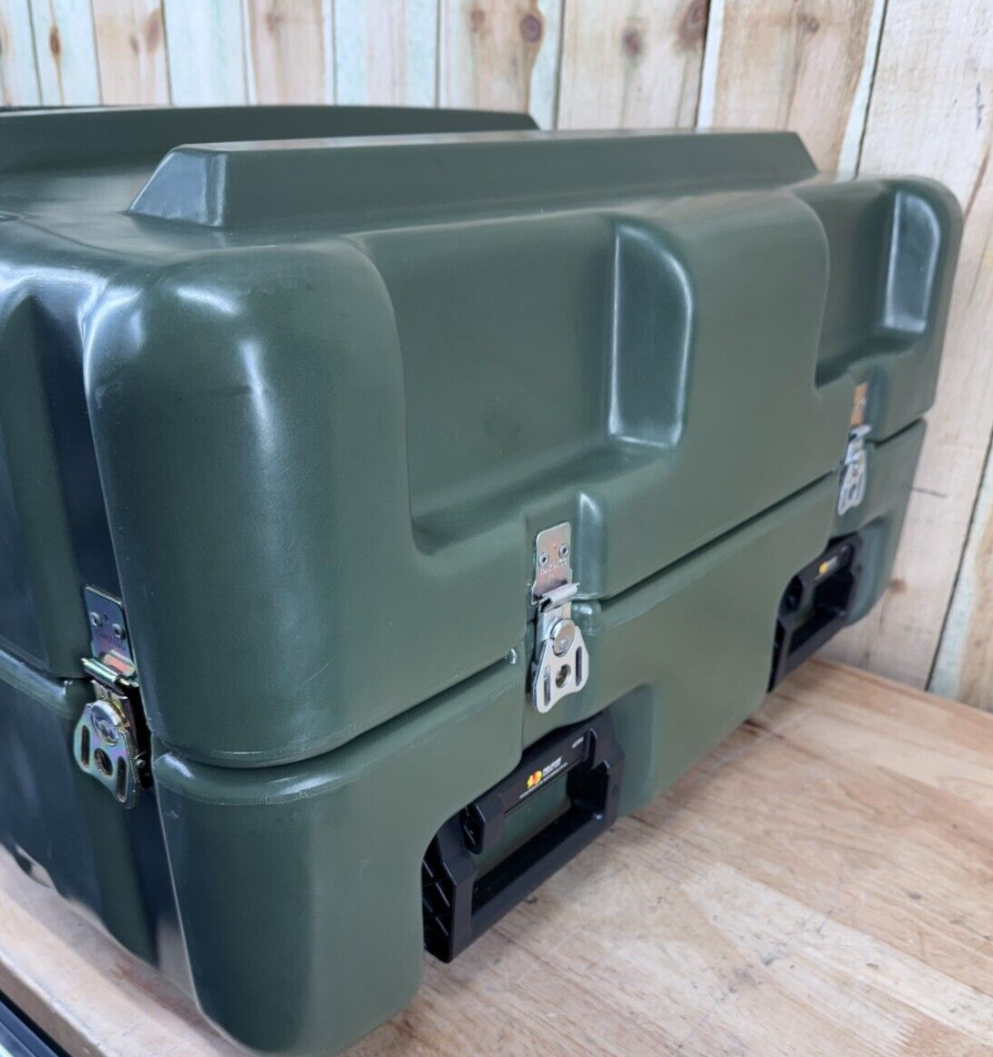 Pelican Hardigg Case 26"X27.5"X14.5"  Military Waterproof Footlocker W/ Foam