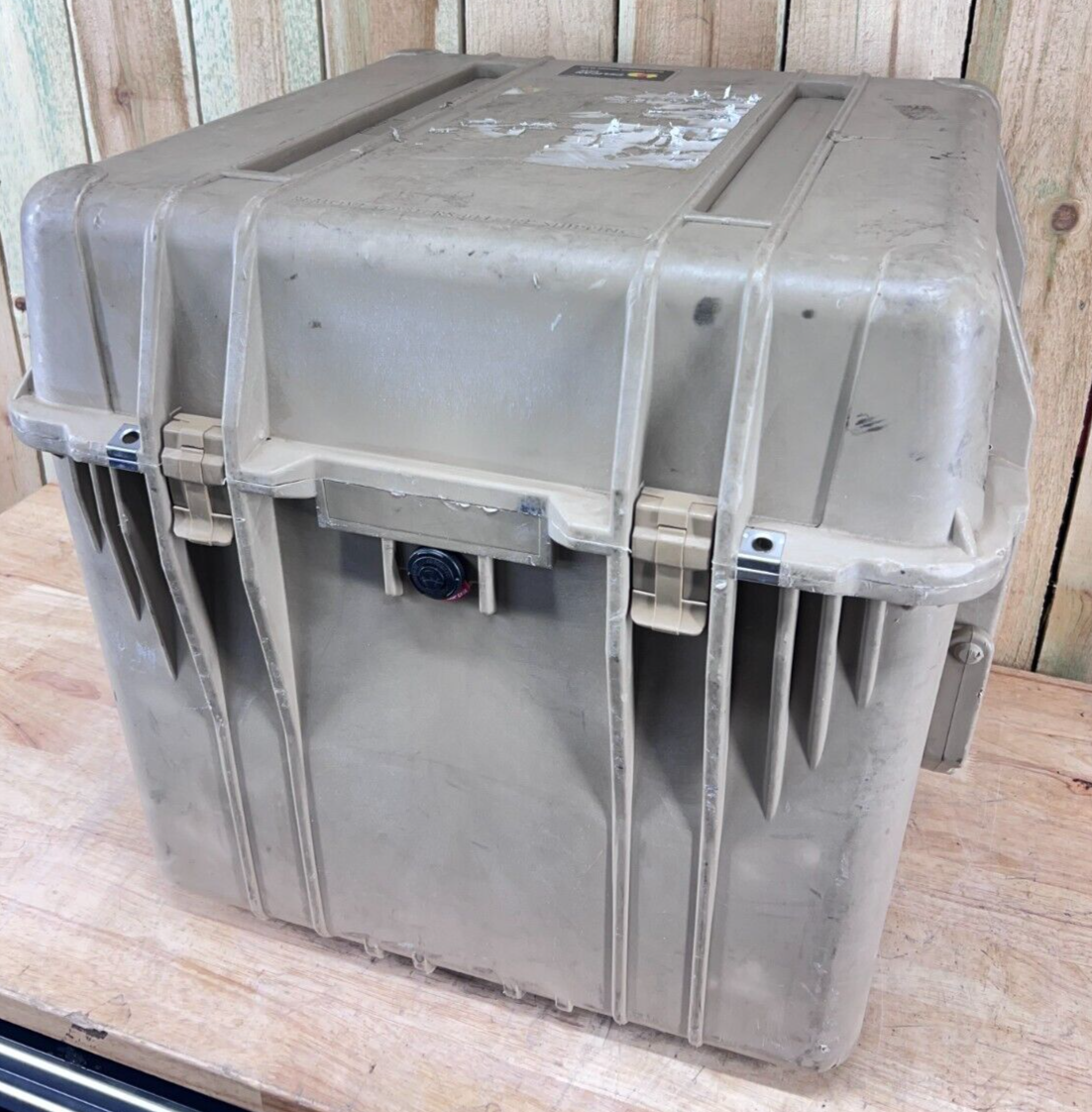 Pelican 0350 Protector Cube Transport Case Tan Grade A/B Free Shipping