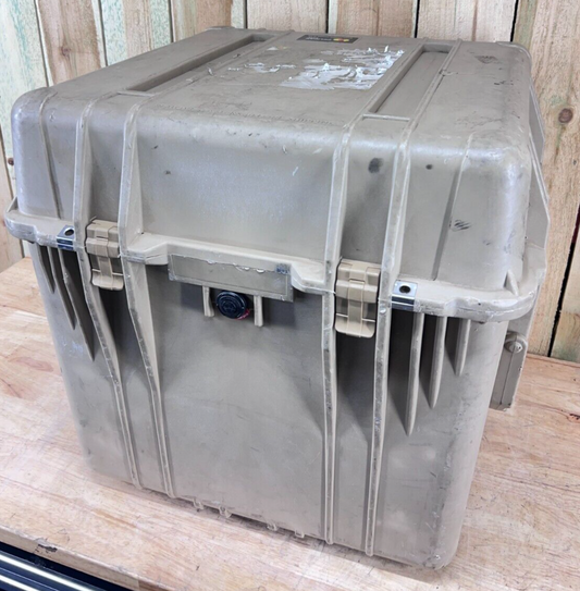 Pelican 0350 Protector Cube Transport Case Tan Grade A/B Free Shipping