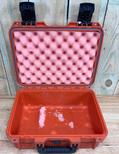 Pelican iM2100 Storm Case Orange Waterproof Handheld Good Condition AB Free Ship