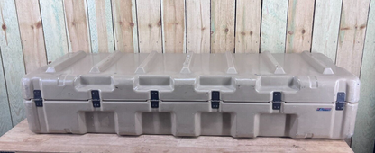 Pelican Hardigg Long Case 59” 19.5” 12” Tan Waterproof Storage Footlocker