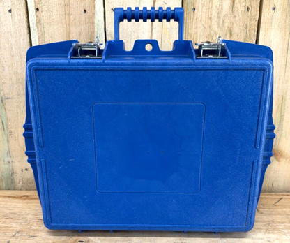 Blue Handheld Surplus Storage Case FlexPax 15.5X11.5X6 Military Grade A/B