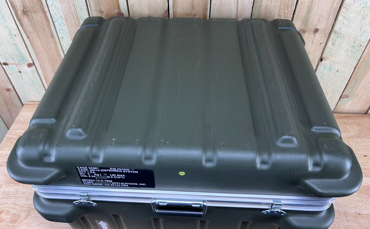 Thermodyne Storage Case 30.5"X24.5"X19.5  Military Waterproof Footlocker Hardigg