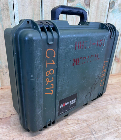 Pelican IM2400 Storm Case Waterproof  Green Good Condition A/B