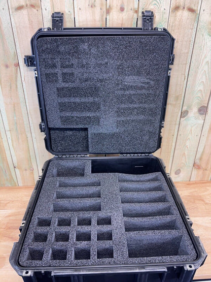 SKB iSeries 2222-12 Case Used Black Waterproof Grade B/C Free Shipping