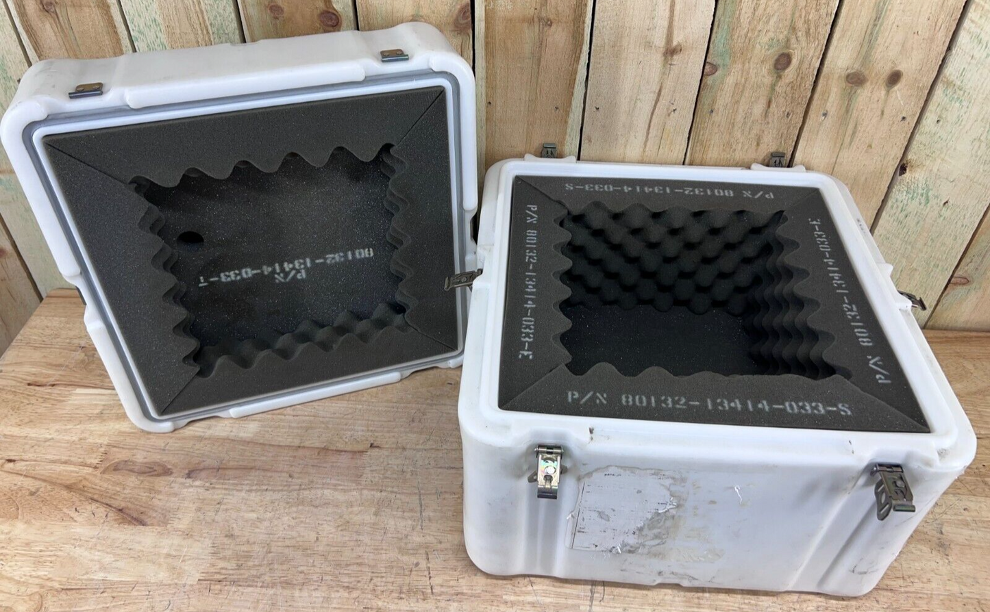 Pelican Hardigg Case 18.5"X18.5"X15.5" White Military Waterproof Storage