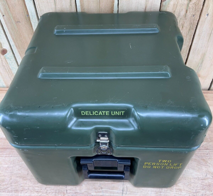 Pelican Hardigg Case 18.5"X18.5"X15.5" Green Military Waterproof Storage