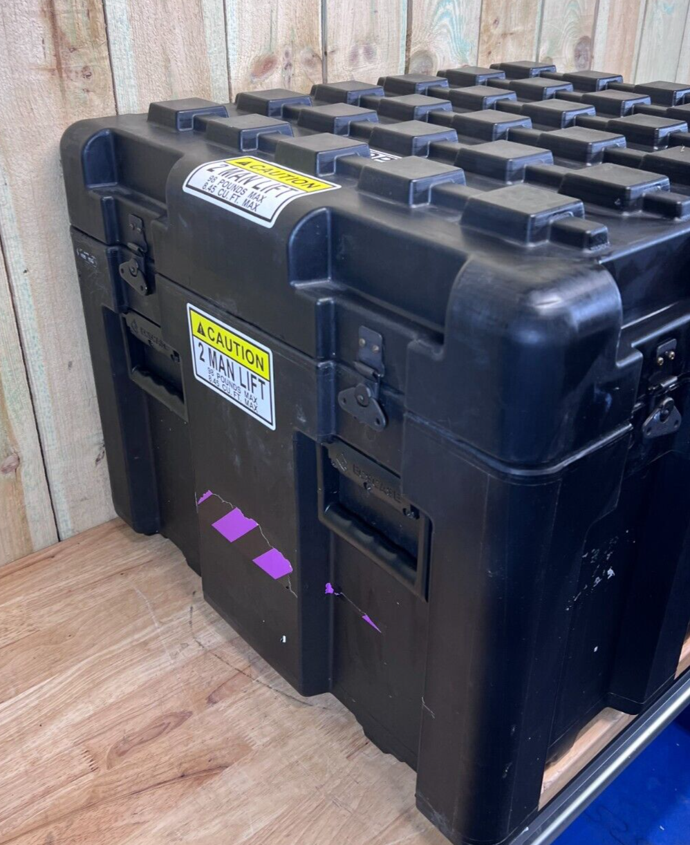 ECS Loadmaster Case 30x25x21 IN Military Surplus Transit  Black Grade AB