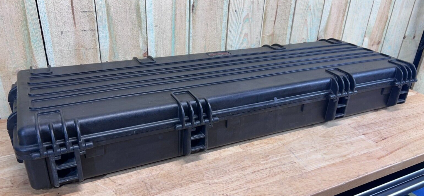 Explorer 11413 Rifle Transport Case 45" Long 1750 1720 Foam Good Condition A/B