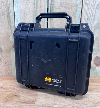 Pelican 1200 Hard Protector Case Good Condition A/B Waterproof