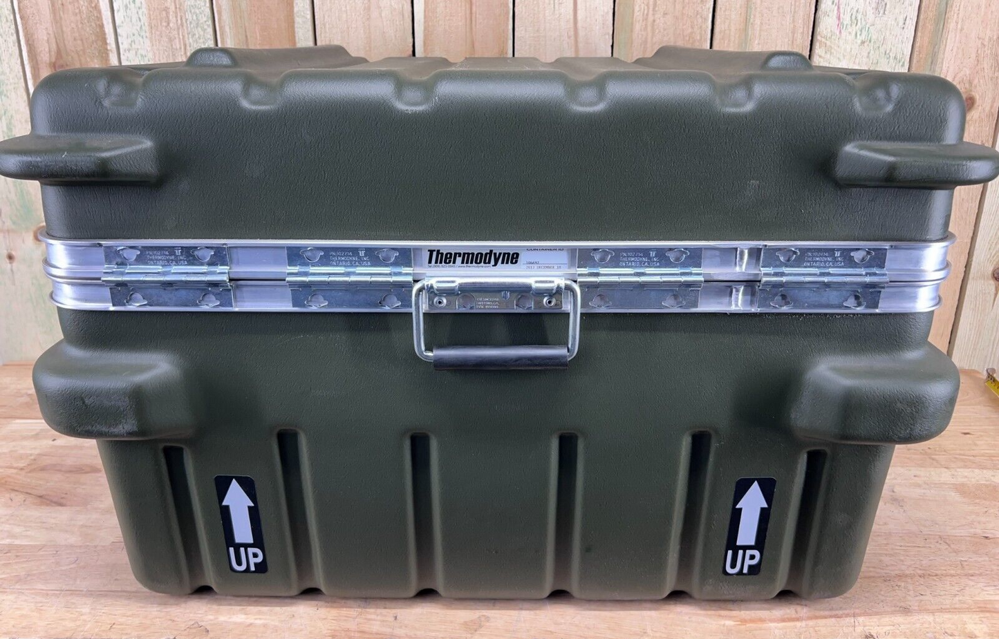 Thermodyne Storage Case 30.5"X24.5"X19.5  Military Waterproof Footlocker Hardigg