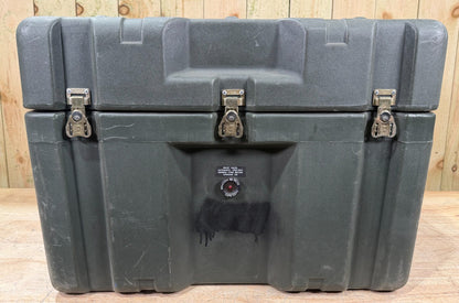 Zero Brand Military Surplus Case 25.5x24x19" Green Waterproof Storage Footlocker