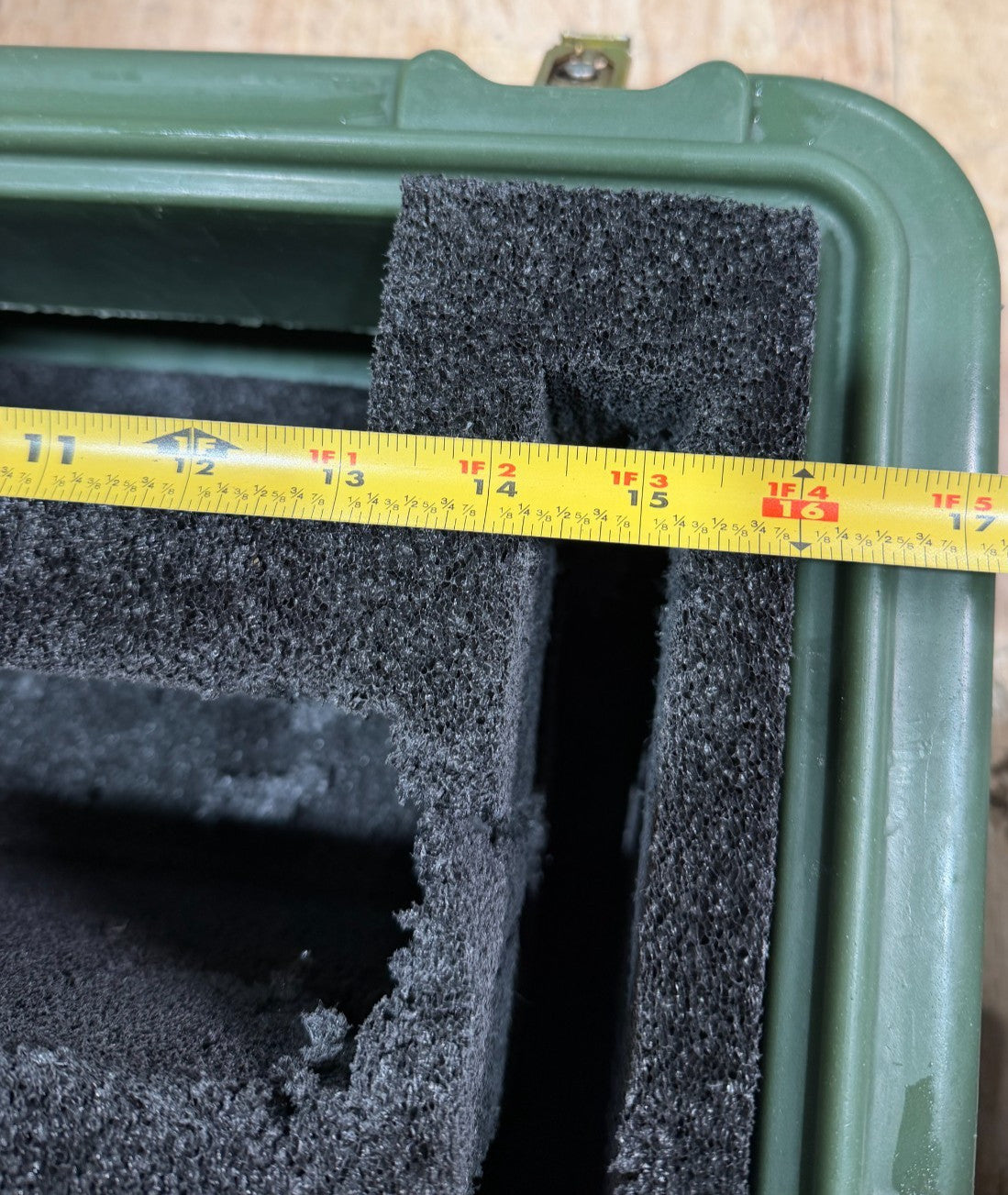 Pelican Hardigg Footlocker Green Case 18.5x18.5x12" Military PSI Waterproof