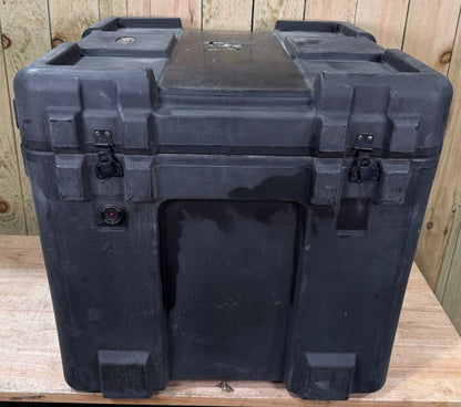 SKB rSeries Footlocker Style Storage Case Trunk 27.5x28x26.5" Black AB