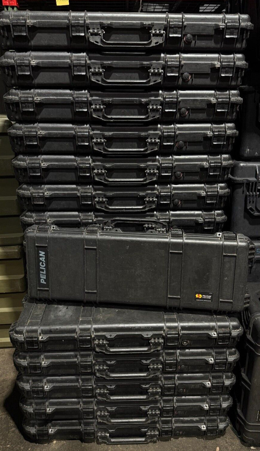 Pelican 1720 Rifle Case Protector Rolling Black Long Grade AB Free Ship