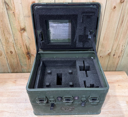 Zarges Metal K470 22.5x18x13.5" Military Surplus Storage Case Green