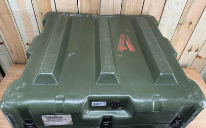 Pelican Hardigg Case 29"x27"x21" Green Waterproof Storage Footlocker