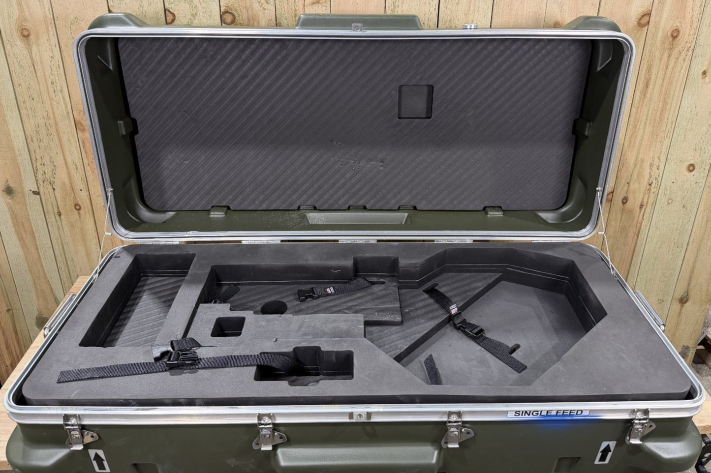 Thermodyne Military Surplus 49x22x18 Case Green Waterproof Storage
