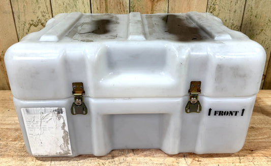 Pelican Hardigg Case 23x16x13" White Waterproof Storage Footlocker