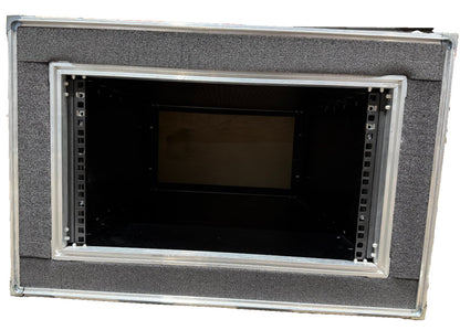 Wilson Case 6U 19x24" Server Rack Road Case With Casters Surplus Roadie Music