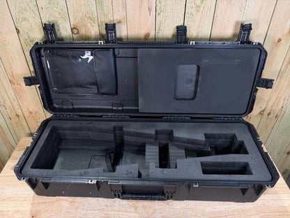 SKB 4414-10 Rolling Waterproof Storage Case Black Good Condition AB Free Ship