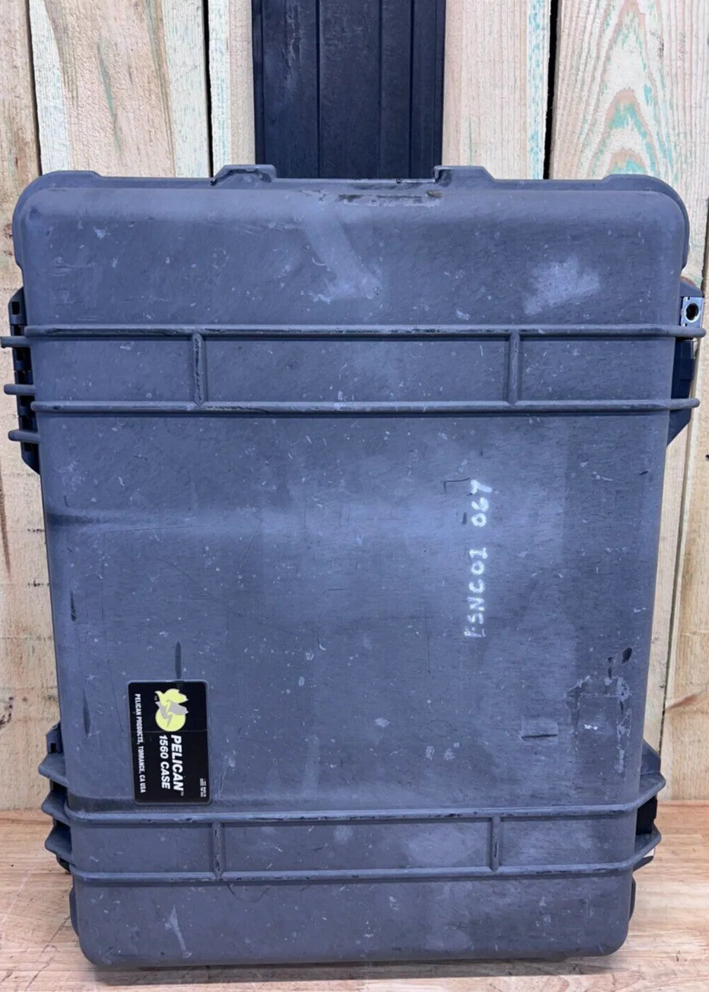 Pelican 1560 Waterproof Rolling Carry On Case Black Used Condition BC