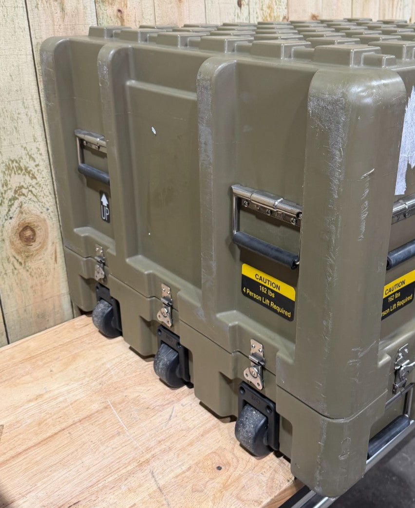 ECS Loadmaster 38x29x23 Rolling Storage Case Waterproof Surplus Footlocker