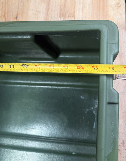 Hardigg Footlocker  24x20x12" Green Case  Military Waterproof