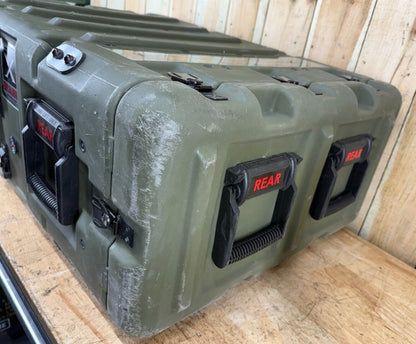 Ameripack Excalibur Server Rack 4U 19" X 24" Waterproof Storage Case W/ Rack