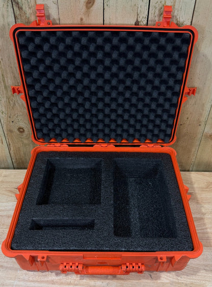 Pelican 1600 Protector Storage Case Waterproof Orange Good Condition OS