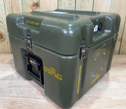Pelican Hardigg Footlocker Green Case 18.5x18.5x15.5" Military Waterproof