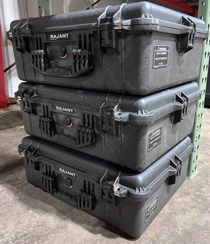 Pelican 1600 Protector Storage Case Waterproof Black Good Condition AB Free Ship