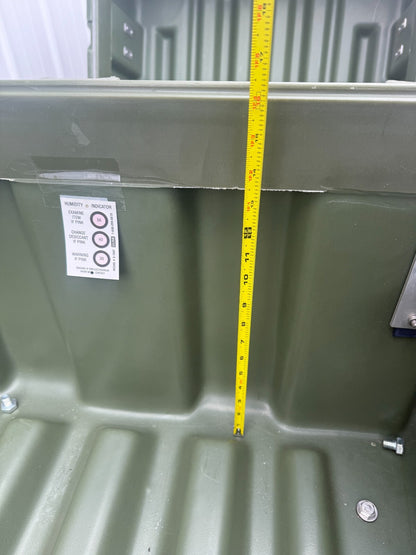 Pelican Hardigg 35x35x35" Storage Case Pallet Lift Waterproof Surplus Case A/B