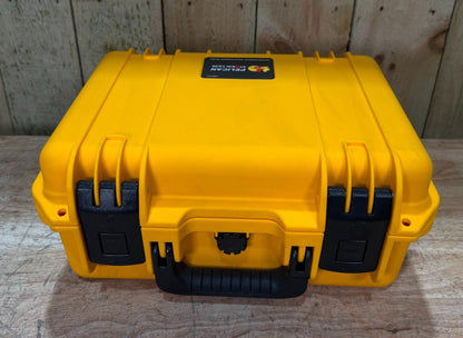Pelican iM2100  Yellow Storm Case Waterproof Handheld Great Condition AB