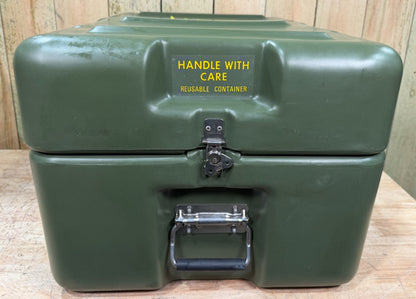 Pelican Hardigg Footlocker Green Case 24.5x18.5x15" Military Waterproof