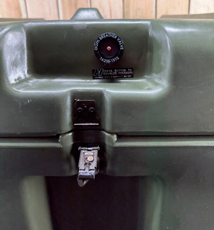 Pelican Hardigg Case 30x30x22" Green Military Waterproof Storage