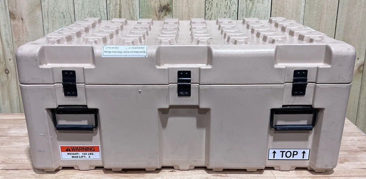 ECS 38” 25” 16.5” Loadmaster Waterproof Footlocker Case Storage Case Military